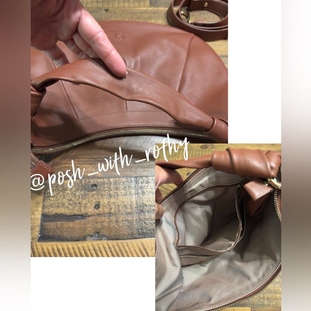 Cole Haan Grand Series Aponte Slouch Hobo Shoulder Handbag - Picture 10 of 13